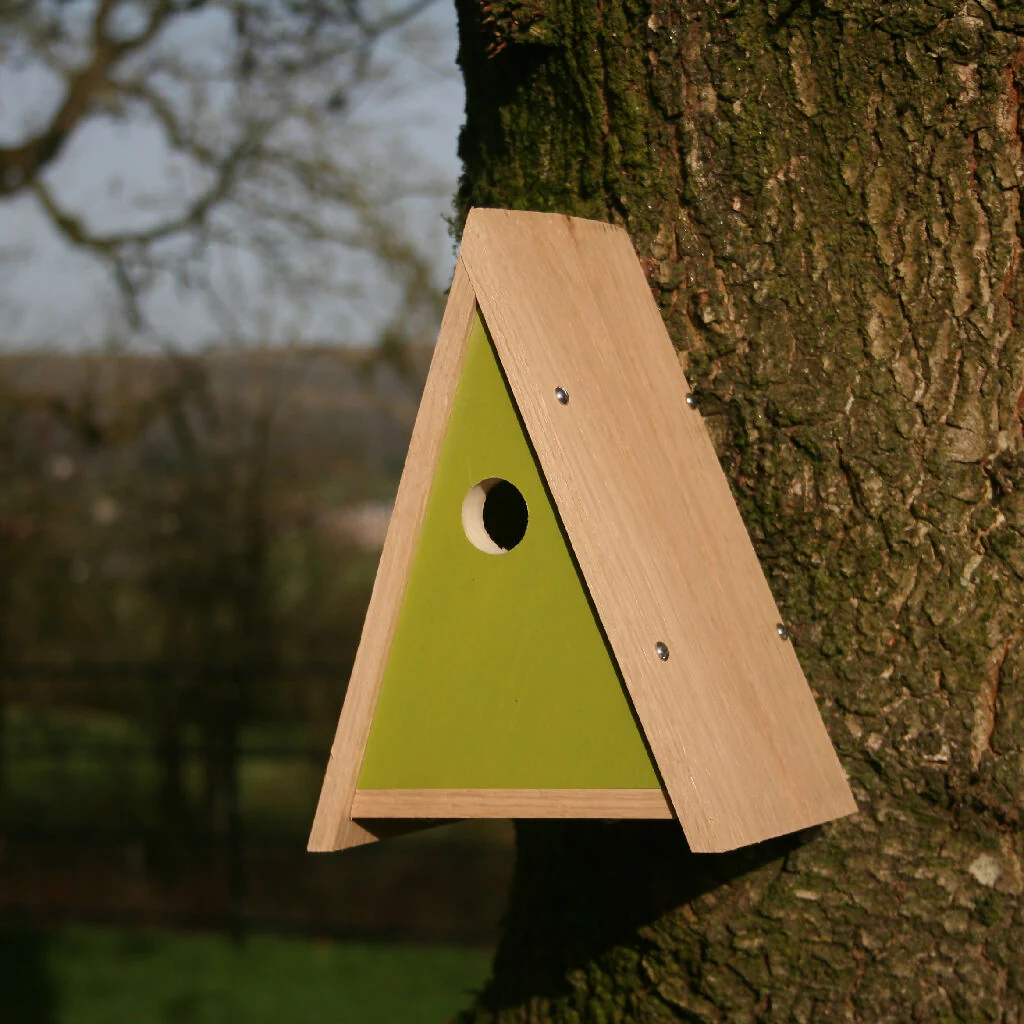 Painted Oak Bird Box - Image 8