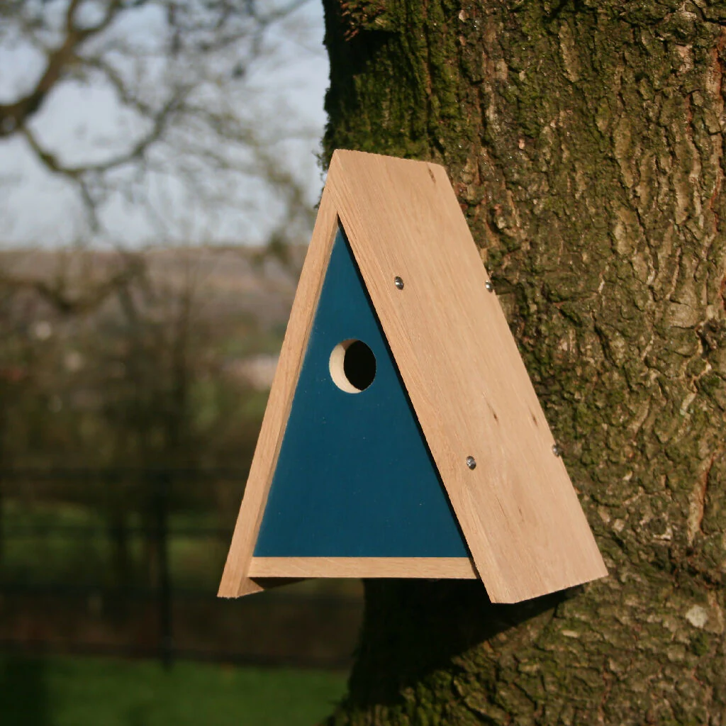 Painted Oak Bird Box - Image 9