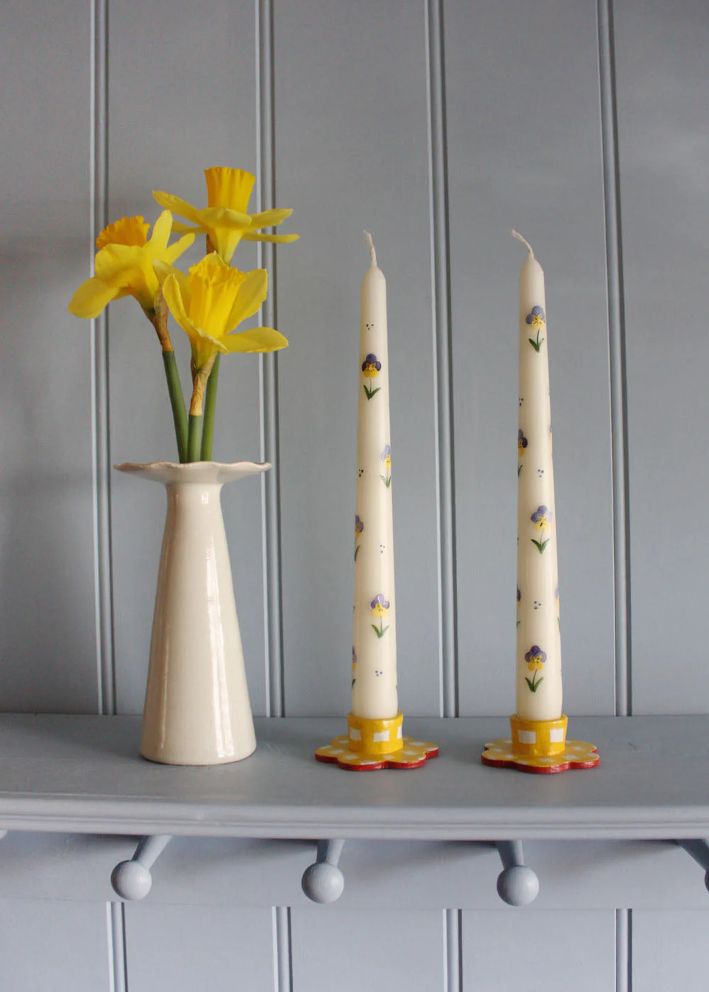 Pansy candle - Image 2