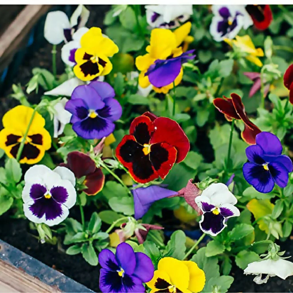 Pansy Plants, 'Happy Faces', 20 x Plant Pack - Image 3