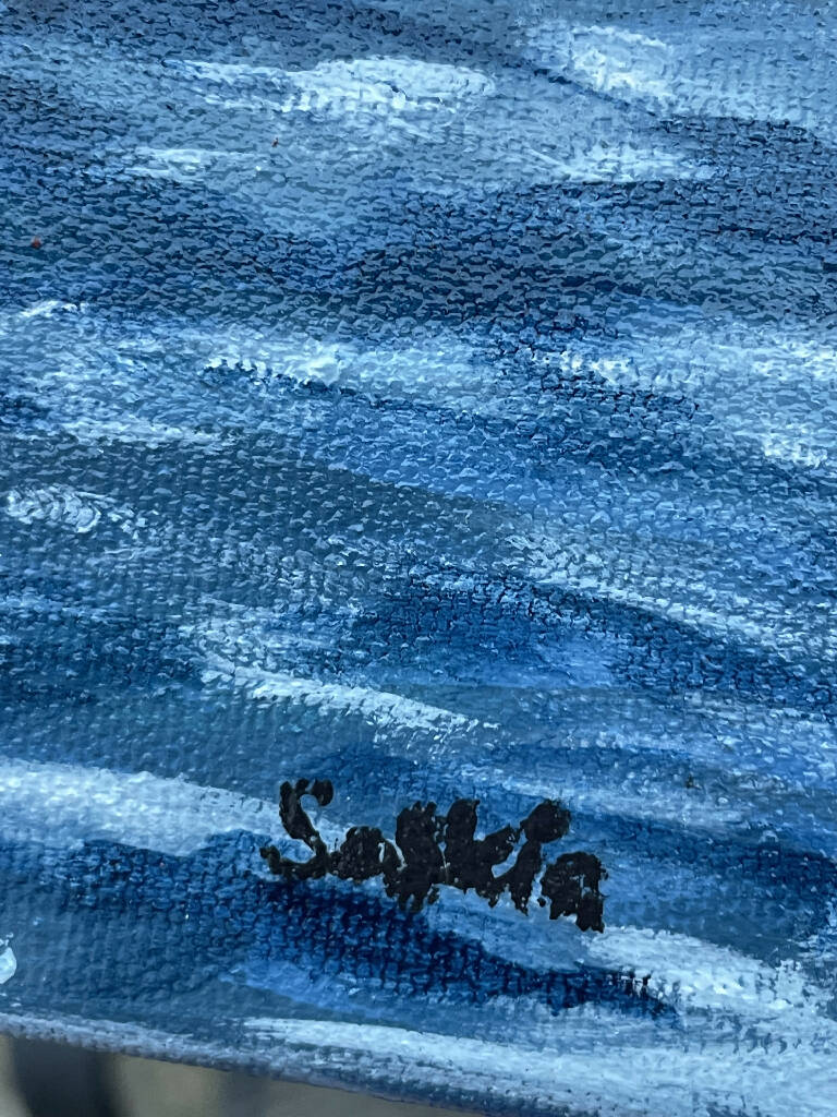 Penzance Fishing Boat Original Painting - Image 3