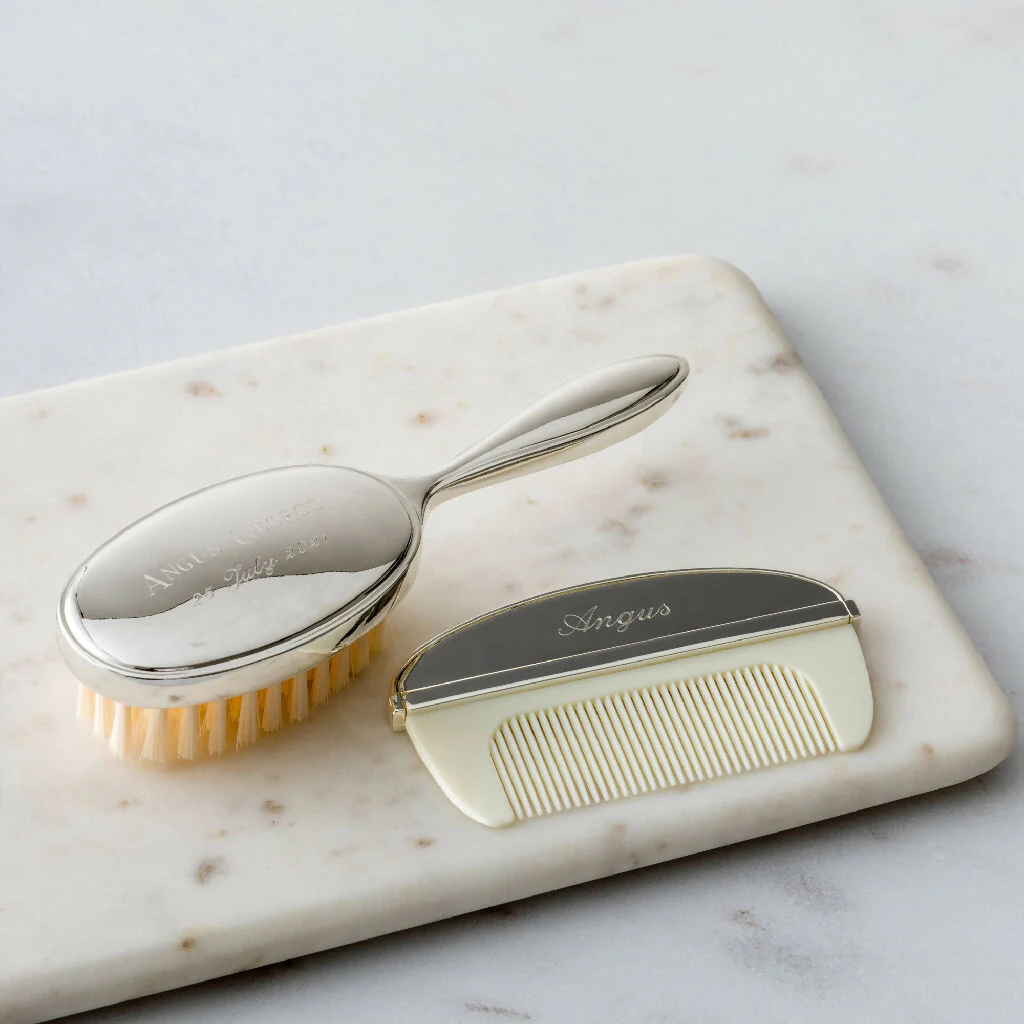 Personalised Baby Brush and Comb Set - Image 3