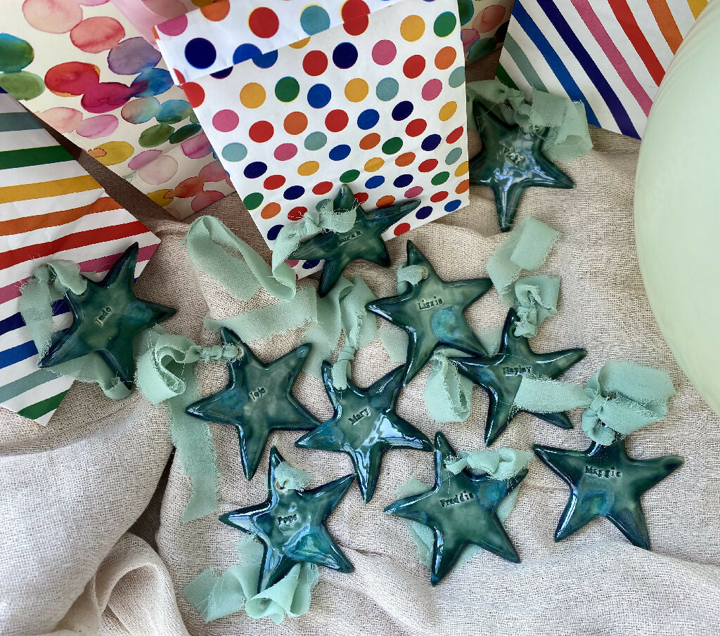 Personalised Ceramic Hanging Star - Image 9