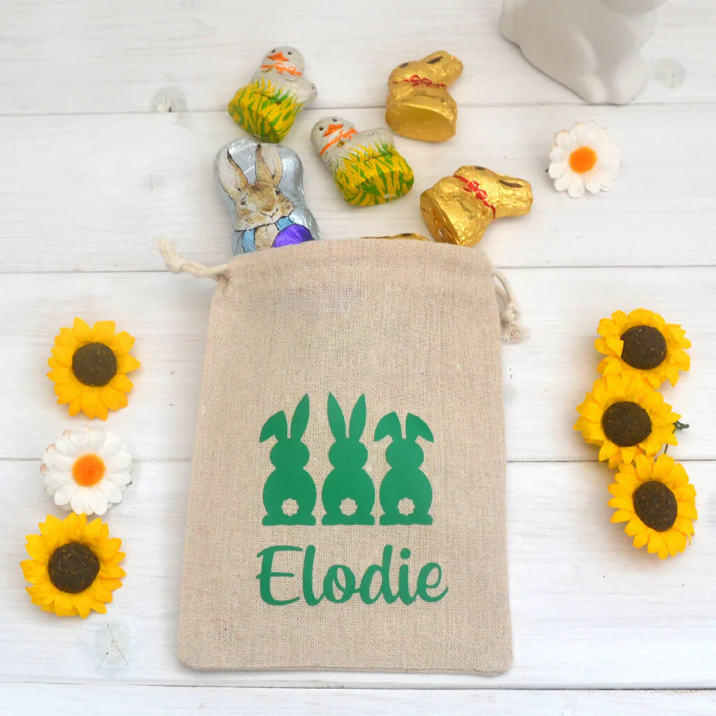 Personalised Easter Bunny Gift Bags - Image 4