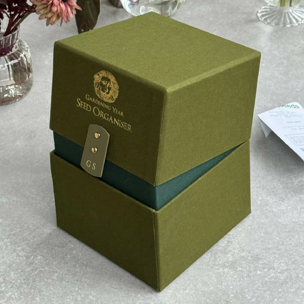 Personalised Gardening Year Seed Box Organiser - Image 6