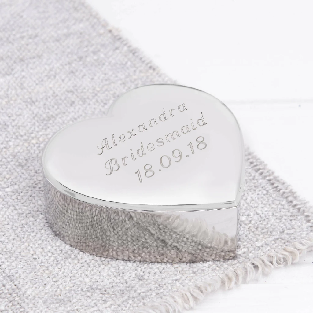 Personalised Heart Trinket Box - Image 3