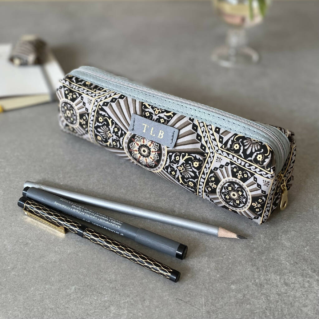Personalised Liberty Cotton Pen Case - Image 3