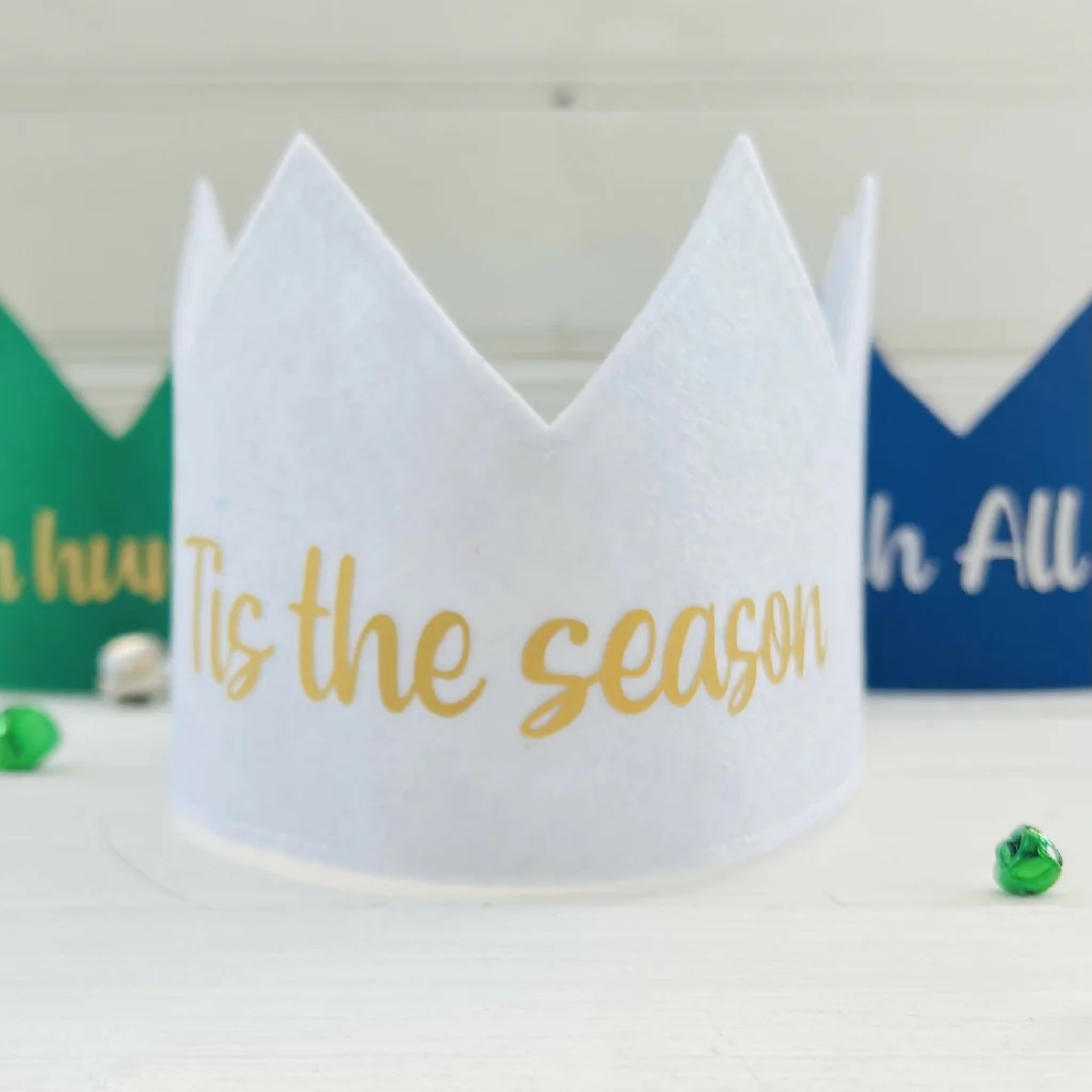 Personalised Re-usable Festive Crowns - Image 9
