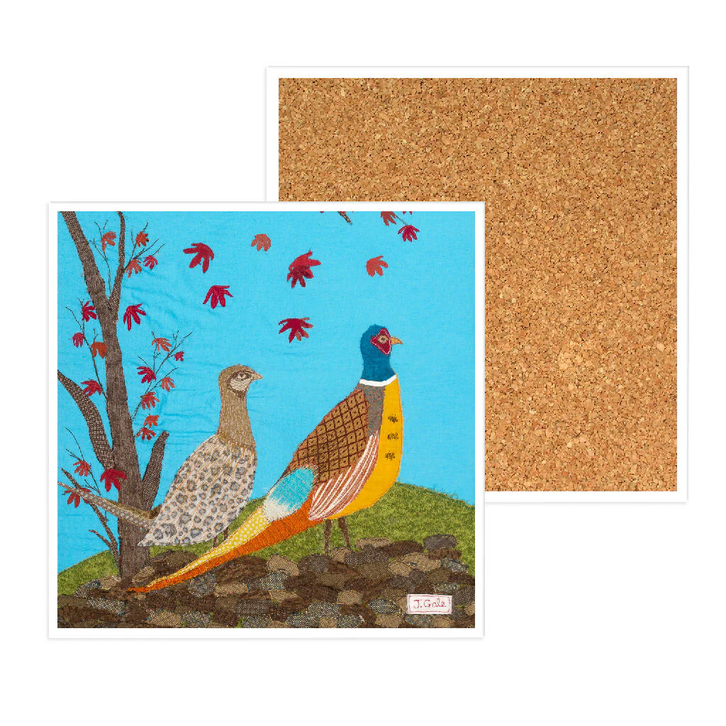 Pheasant Ceramic Drinks Coaster - Image 2