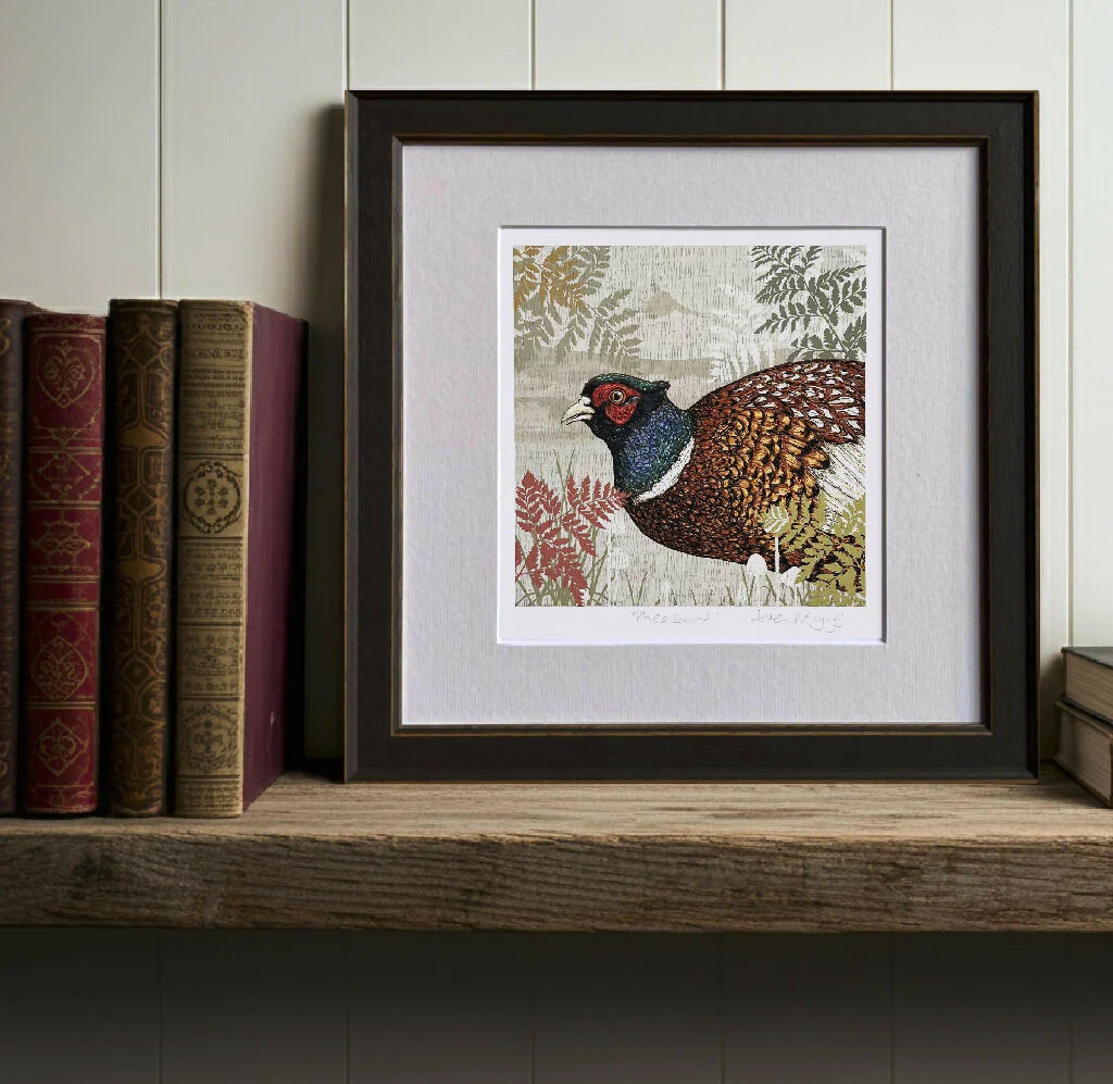 Pheasant - Signed and Mounted Giclée Art Print