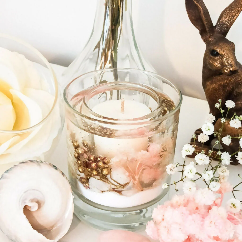 PINK CHAMPAGNE BOTANICAL SCENTED CANDLE - Image 8