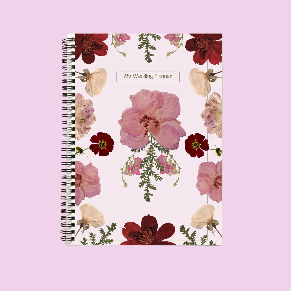 Pink wednesdays stationery set: notebook, luggage tag and pen - Image 4
