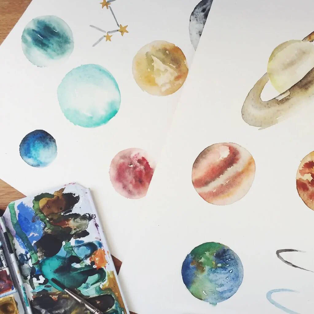 Planets Solar System Children's Wallpaper - Image 8