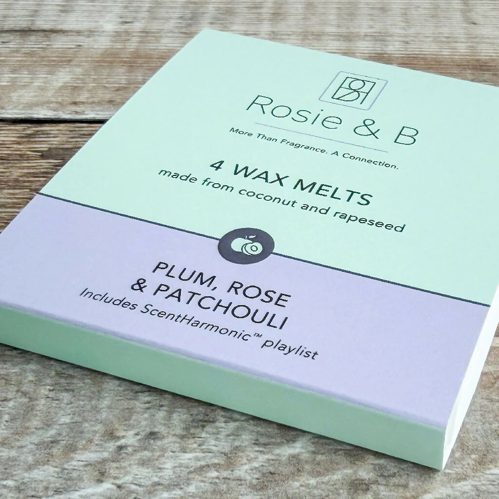 Plum, Rose & Patchouli Wax Melts - Image 4