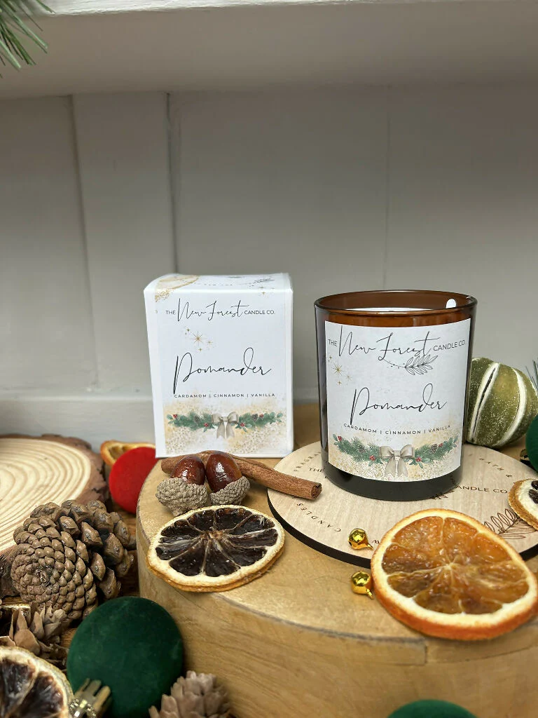 Pomander Luxury Christmas Soy Wax Candle - Image 2