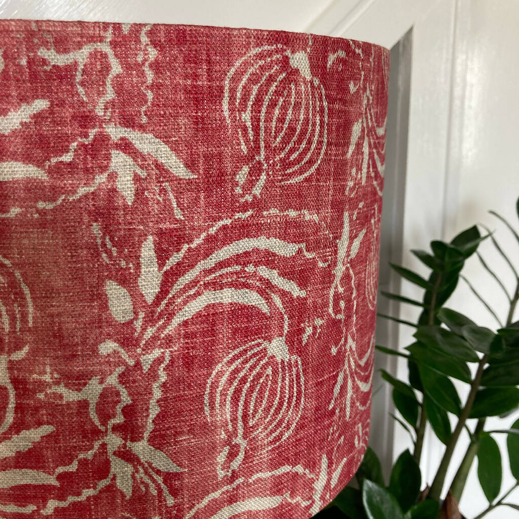 Pomegranate Double-sided 30cm drum lampshade - Image 2