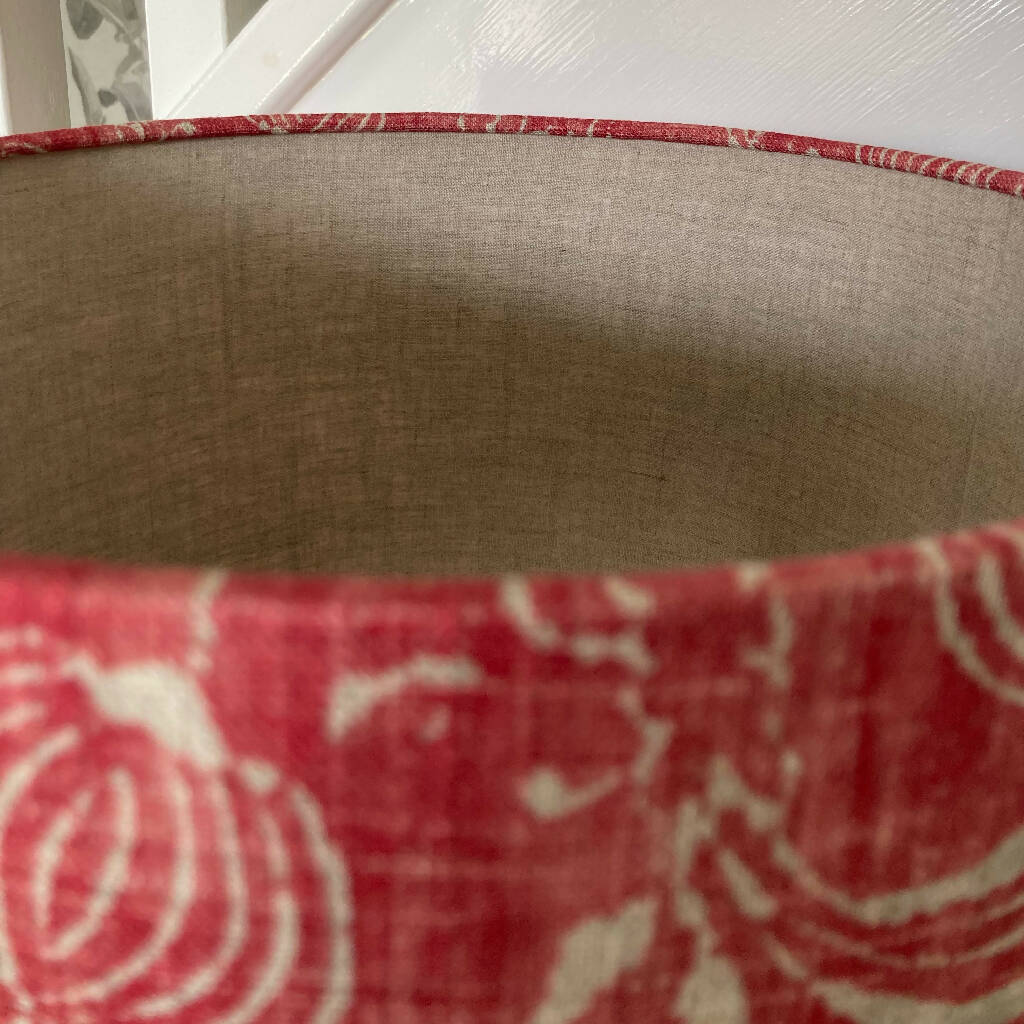 Pomegranate Double-sided 30cm drum lampshade - Image 3