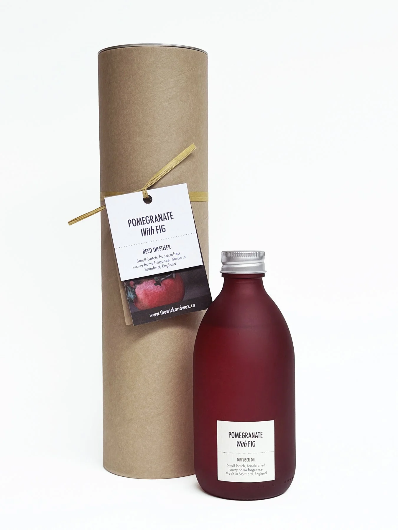 Pomegranate With Fig - Scented Reed Diffuser (Plant-based) - Image 3