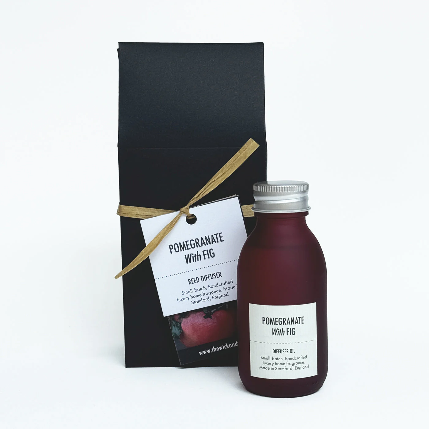 Pomegranate With Fig - Scented Reed Diffuser (Plant-based) - Image 5