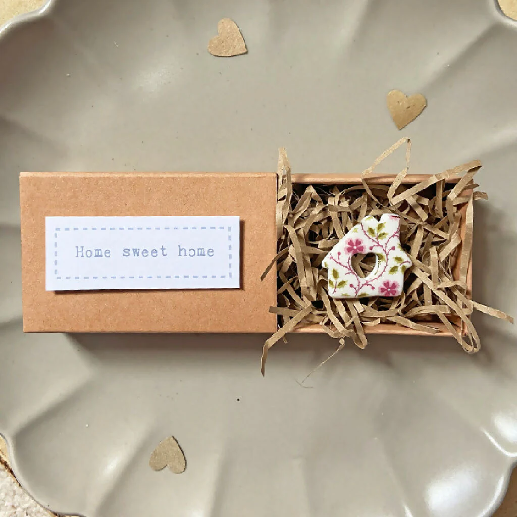 Porcelain Matchbox Home Sweet Home - Image 2