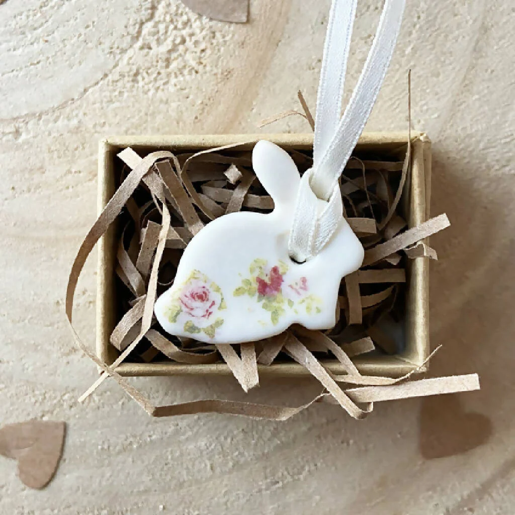 Porcelain Tiny Bunny Decoration - Image 2