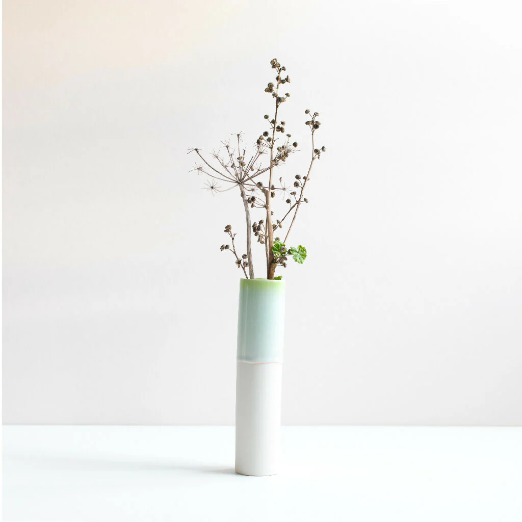 Porcelain Vase Tall - Image 4