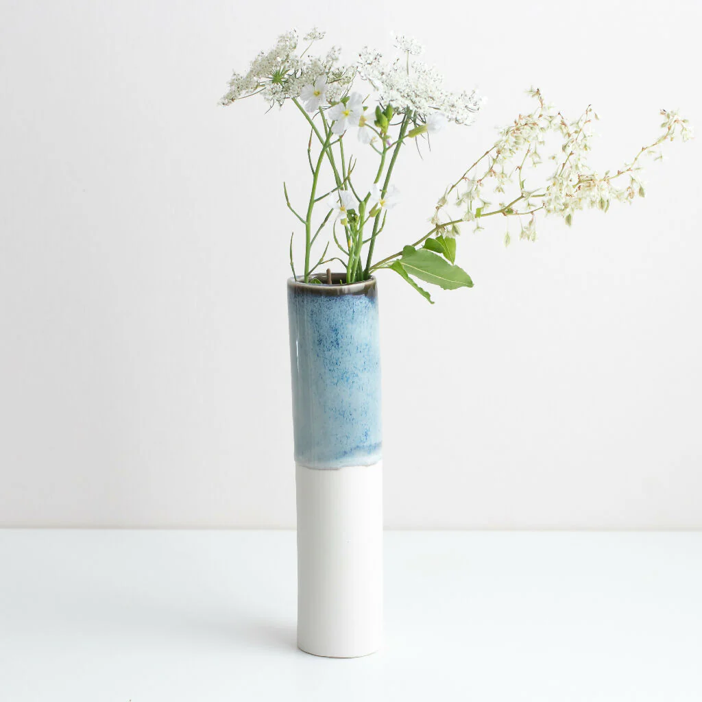 Porcelain Vase Tall - Image 5
