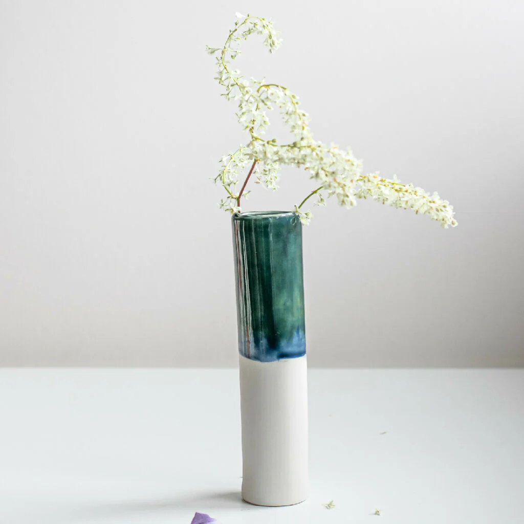 Porcelain Vase Tall - Image 6