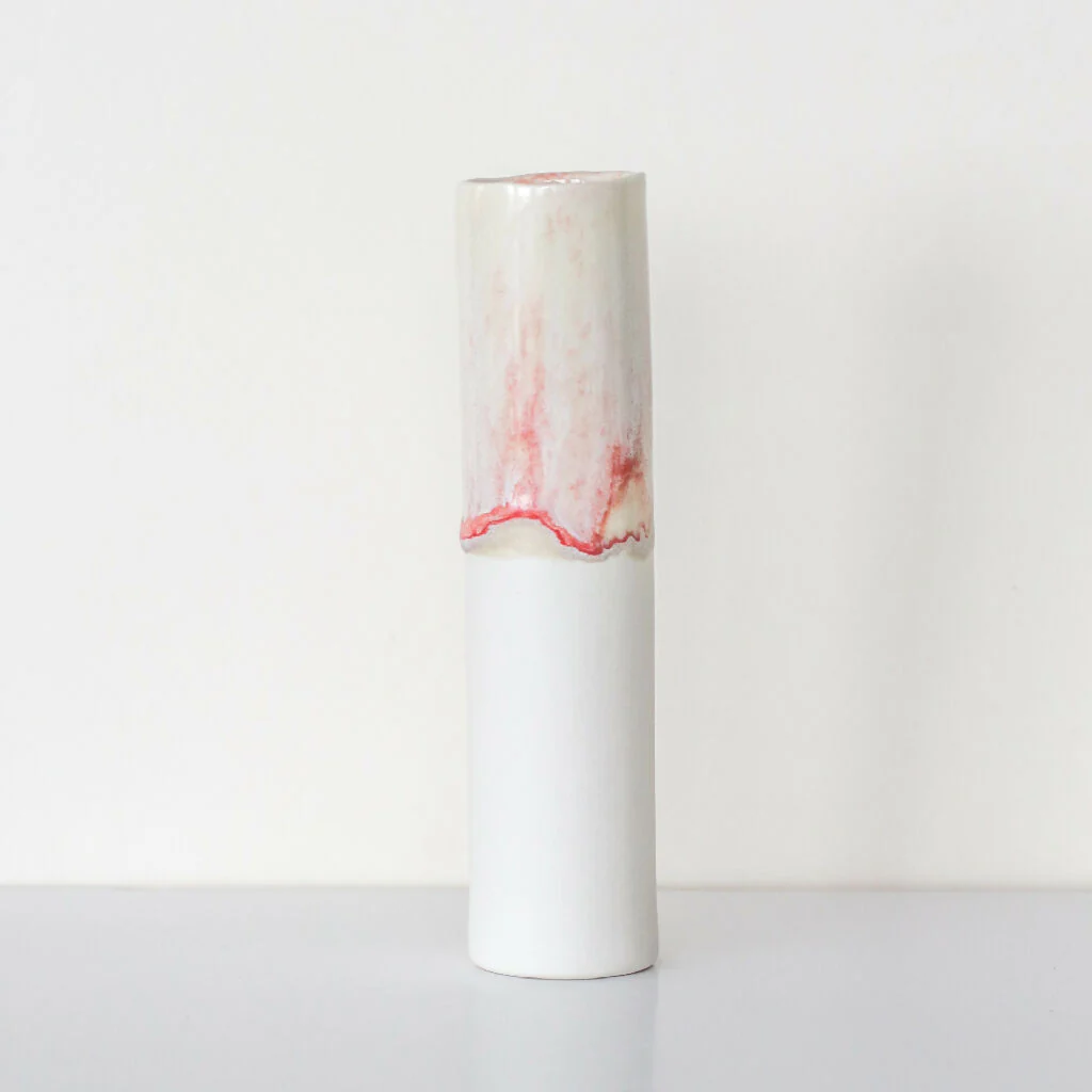 Porcelain Vase Tall - Image 8