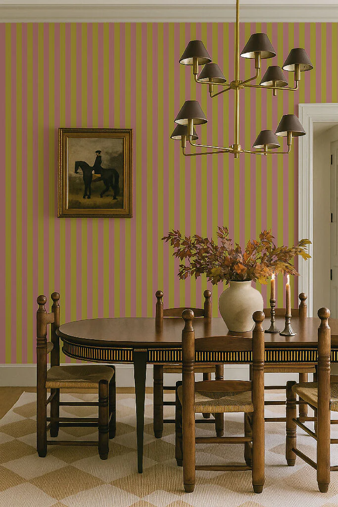 Poundbury Stripe Wallpaper - Image 4