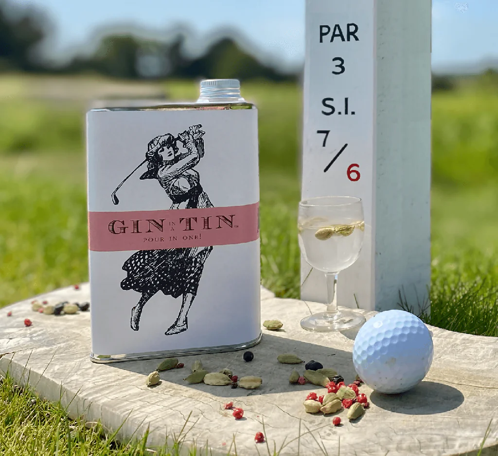 POUR IN ONE! - Golf Ladies Gin In A Tin | 50cl Tin