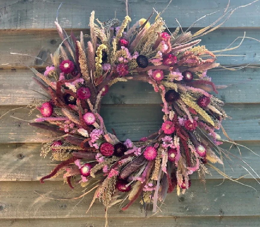 Pretty & Pink Wreath