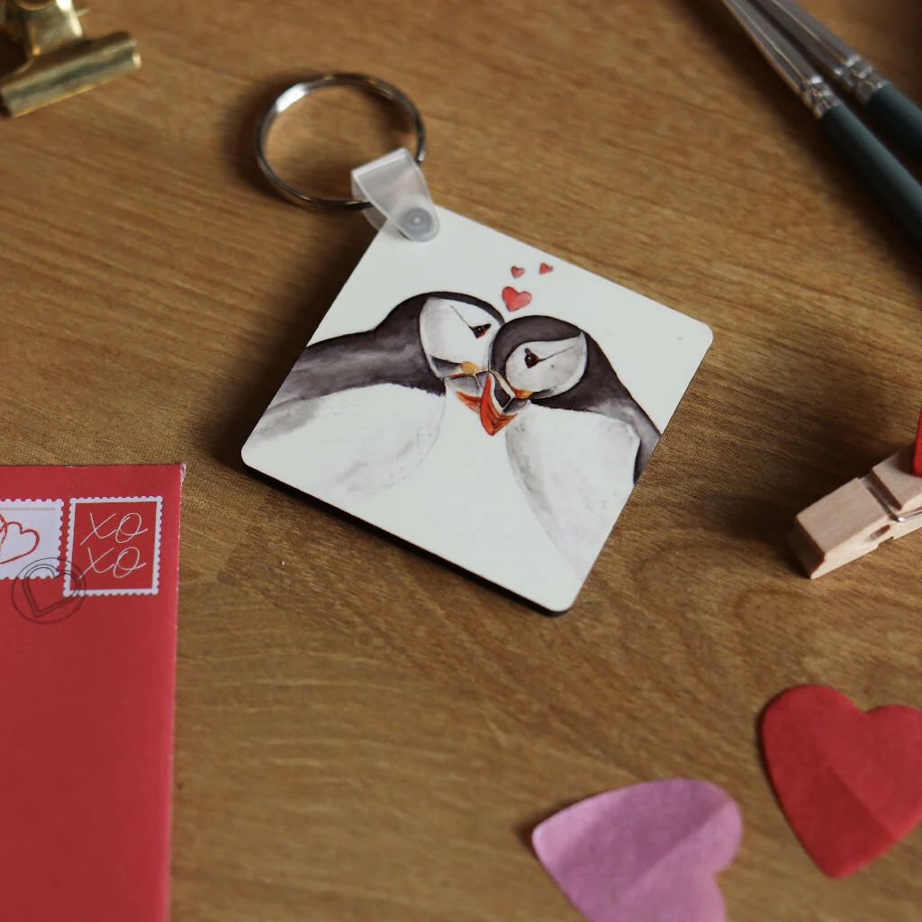 Puffins Keyring - Image 2