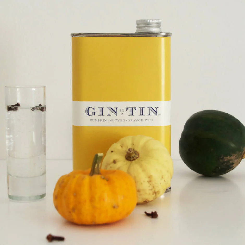 London Dry Pumpkin, Orange Peel & Nutmeg Gin In A Tin | 50cl Tin