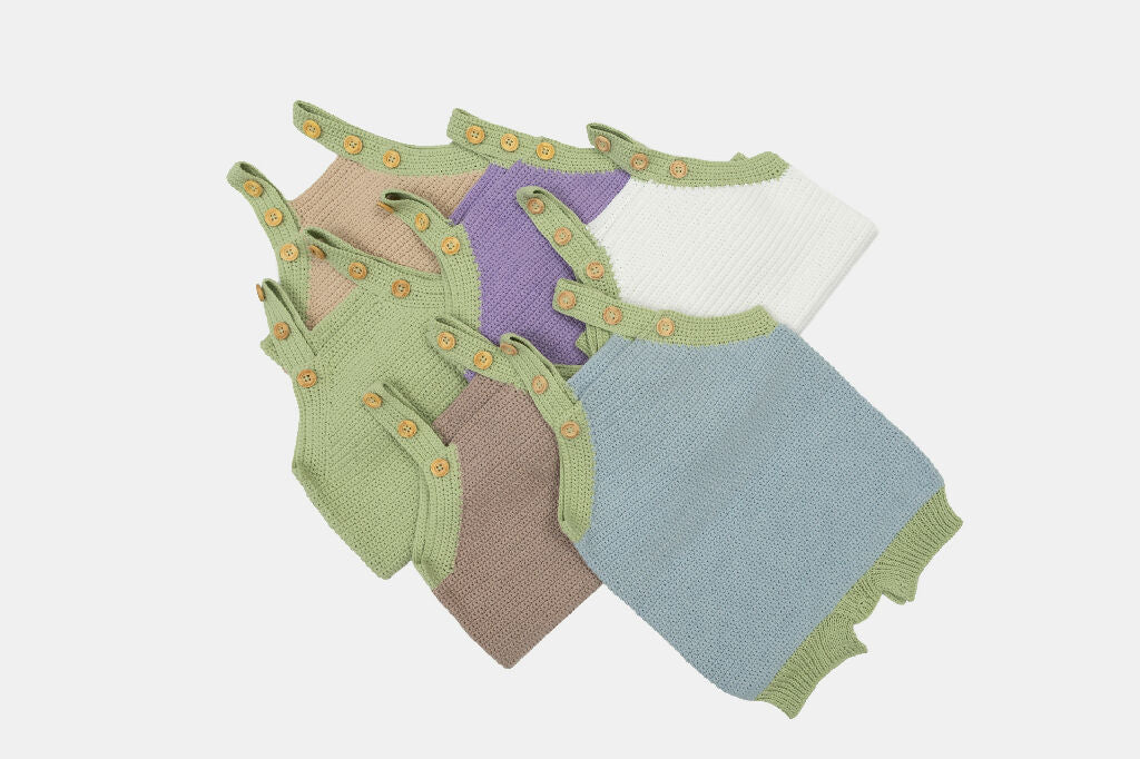 Pure Bliss Organic Cotton Romper (Evergrow Adjustable Fit) - Image 3
