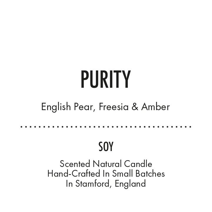 Purity - Scented Soy Candle - Image 8