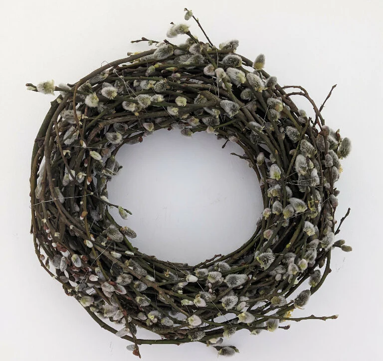 Pussy Willow Handmade Wreath