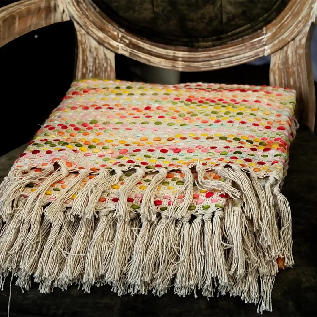 Rainbow Throw Blanket - Image 6