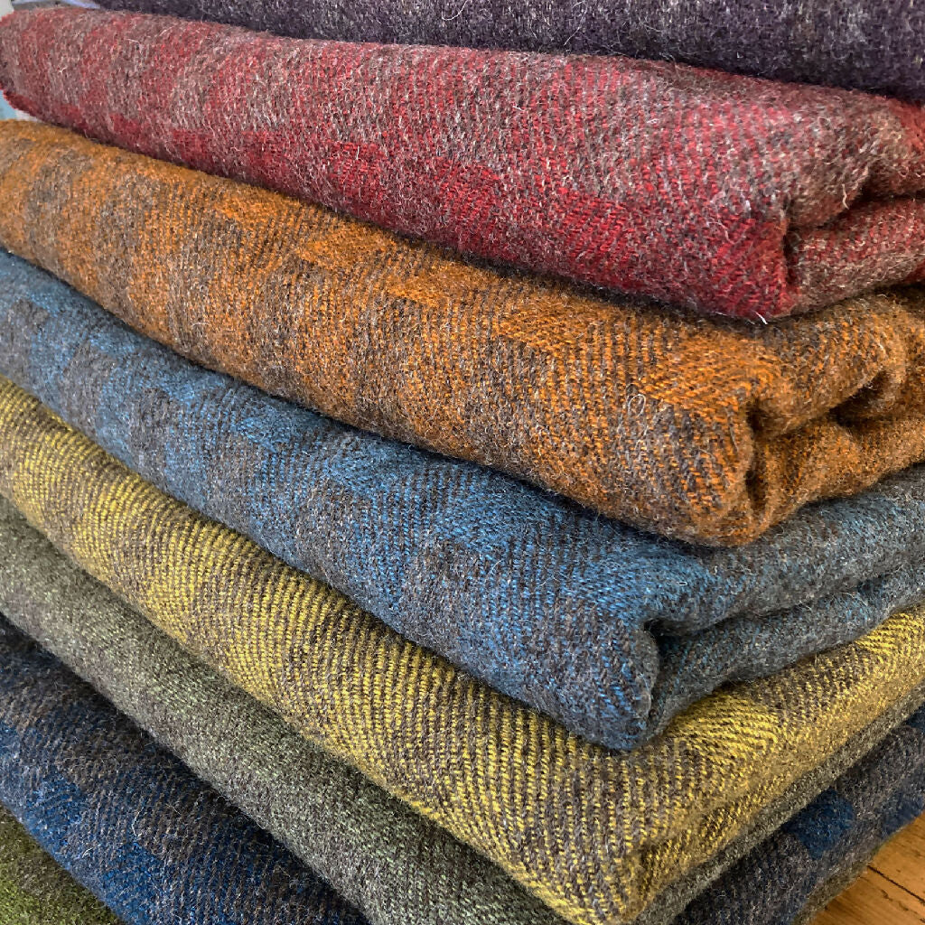 Rawthey Wool Blanket - Multiple Colors