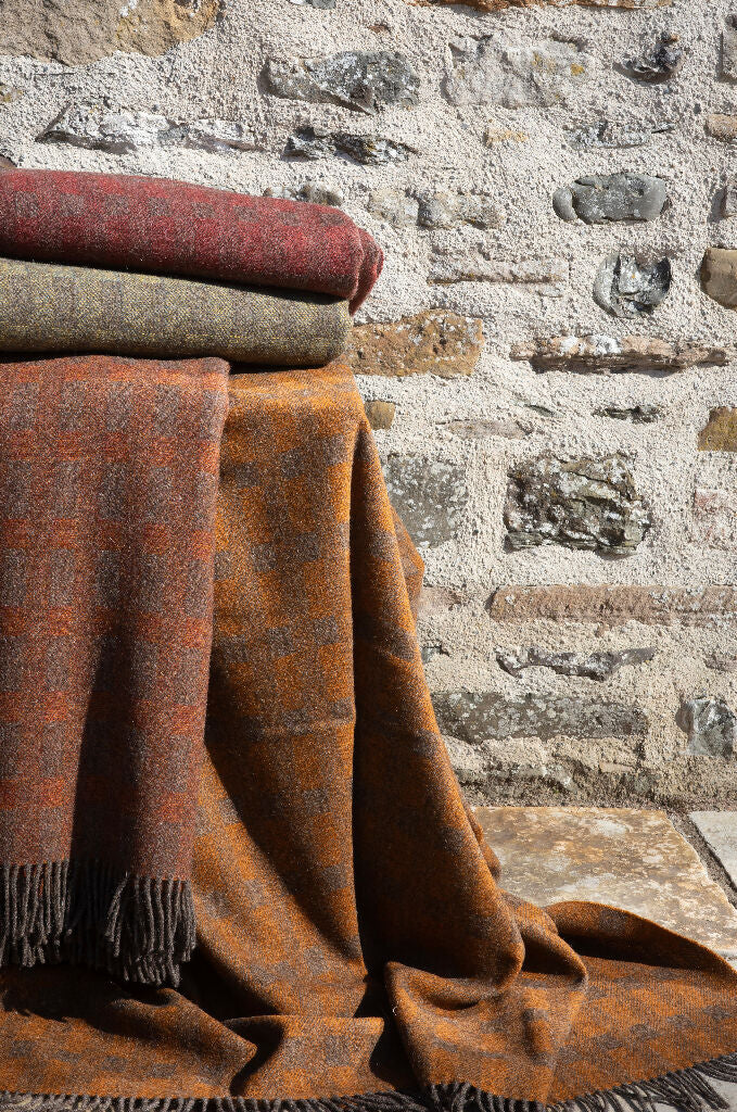 Rawthey Wool Blanket - Multiple Colors - Image 3