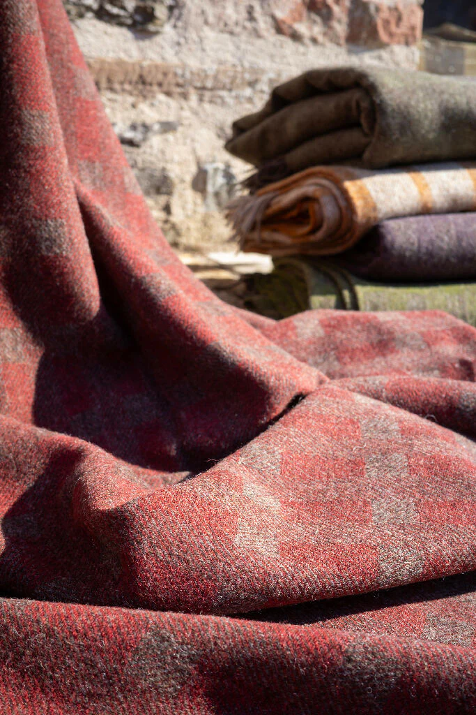 Rawthey Wool Blanket - Multiple Colors - Image 4