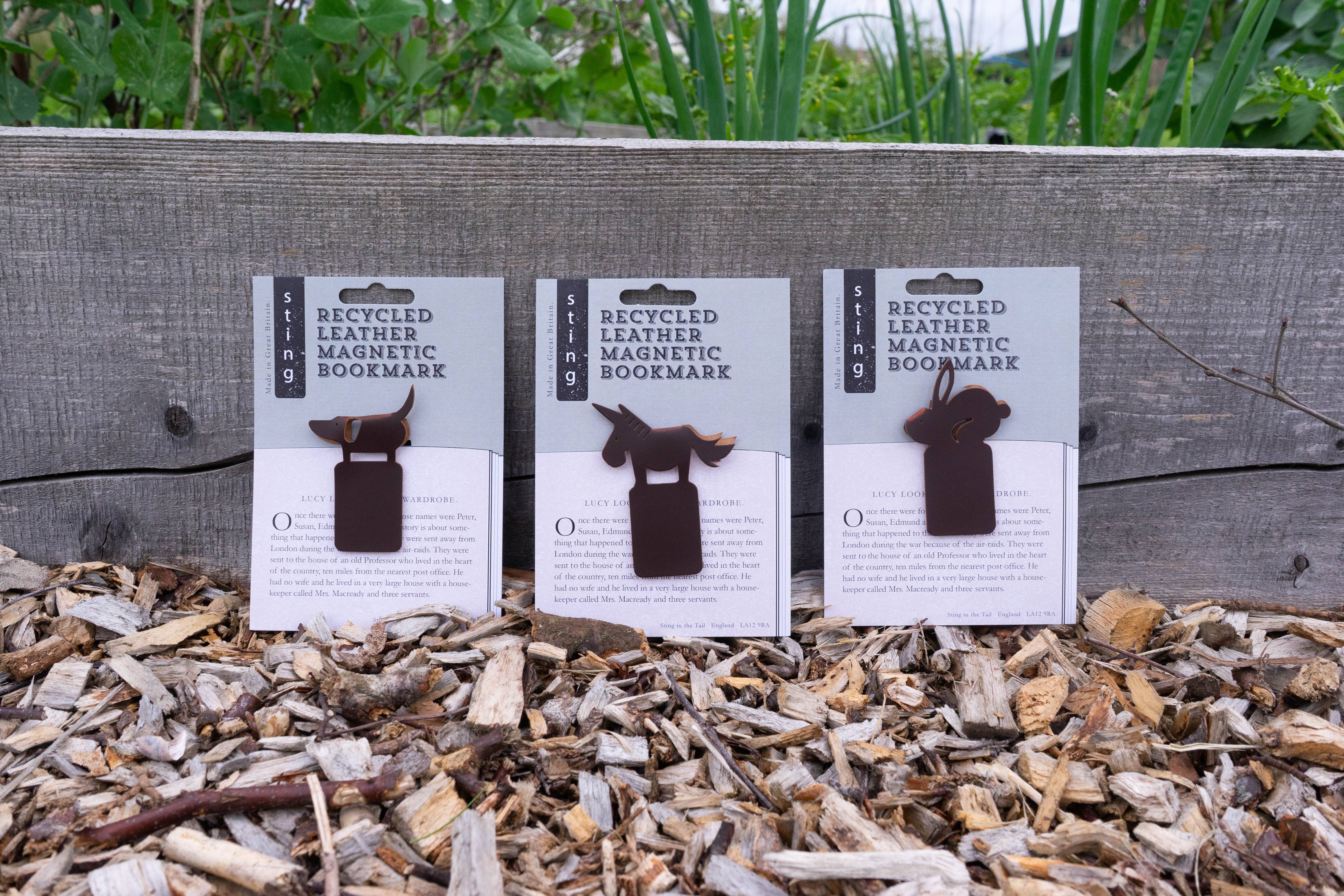 Recycled leather animal bookmarks - Image 7