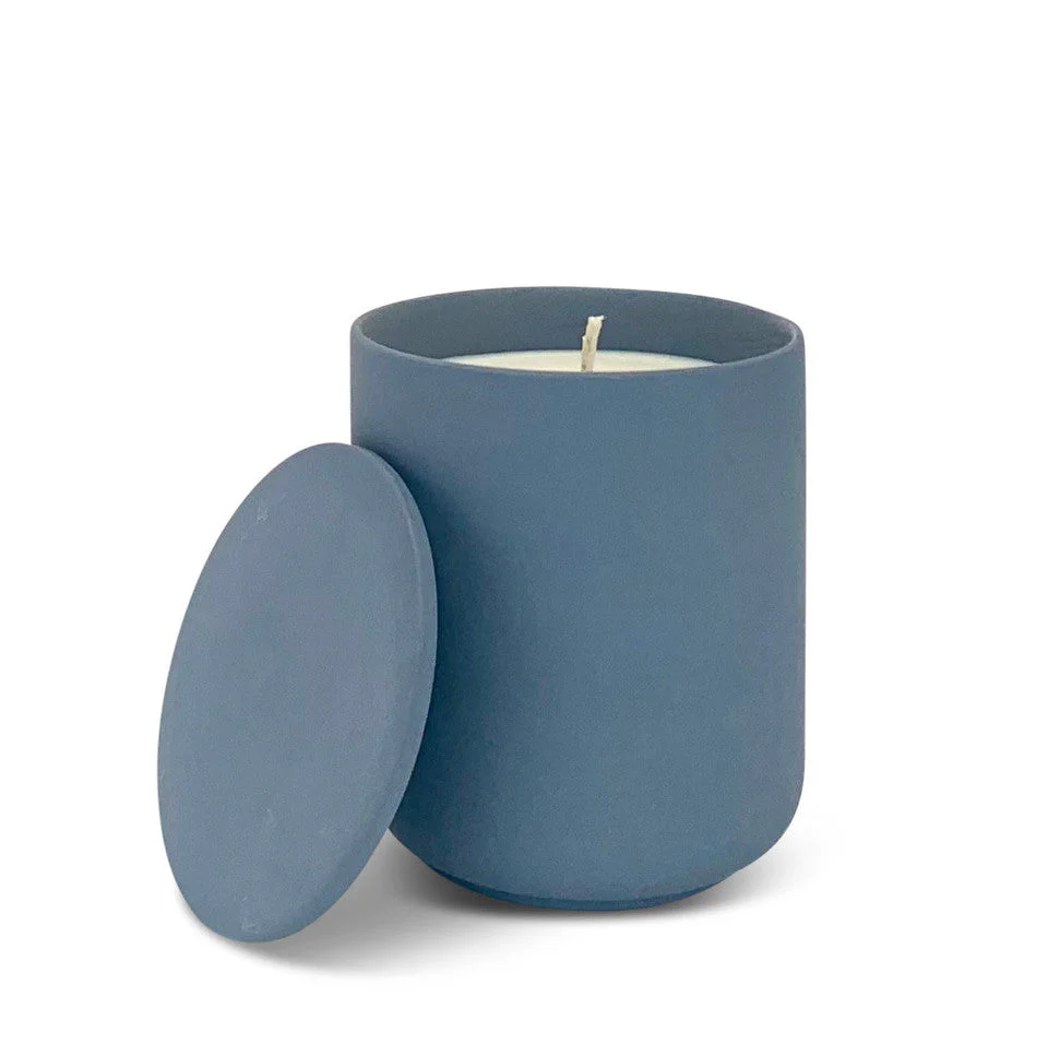 Refillable Candle Pot & Candle Refill - Peacock Blue - Image 8