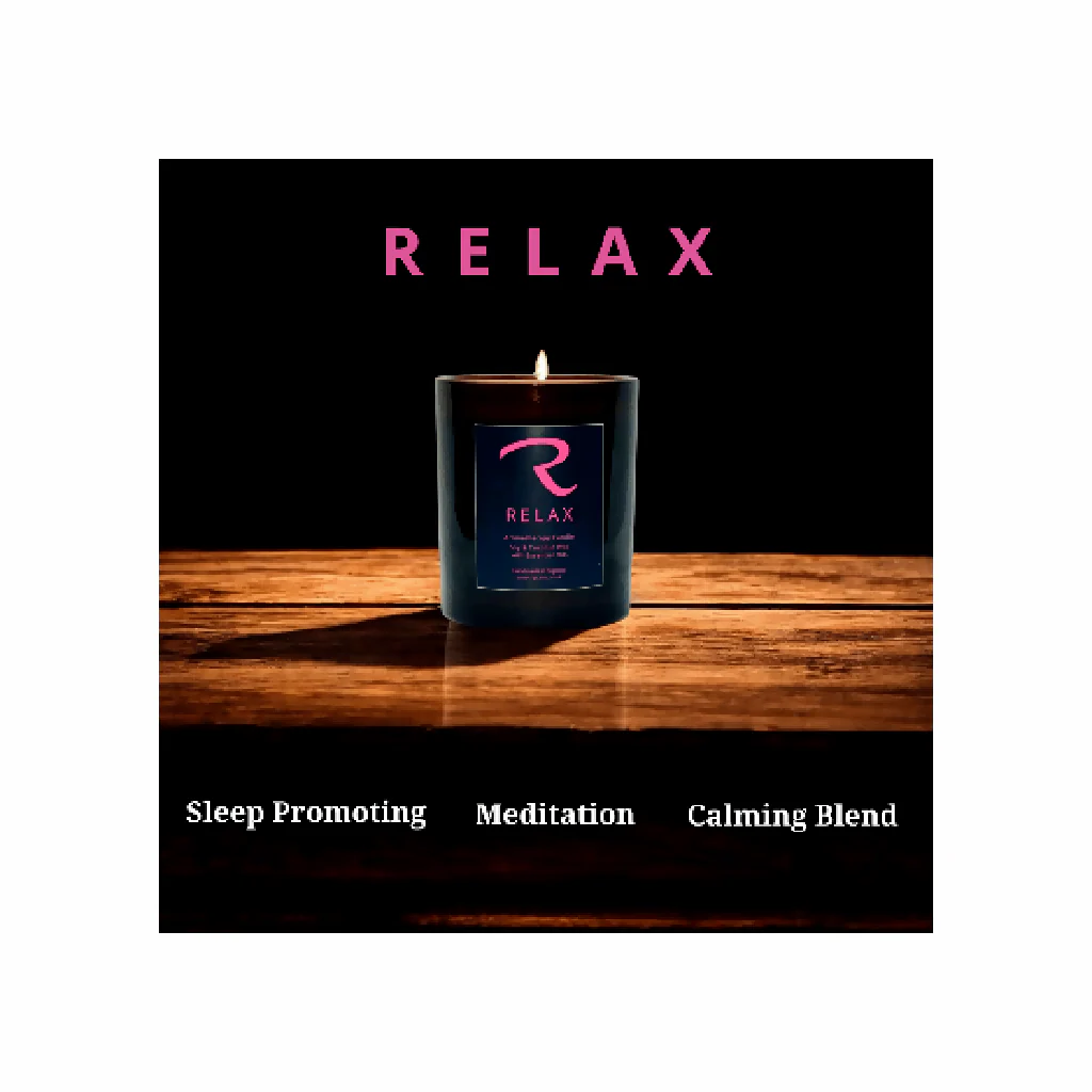 Relax Candle - Aromatherapy Candle - Image 2