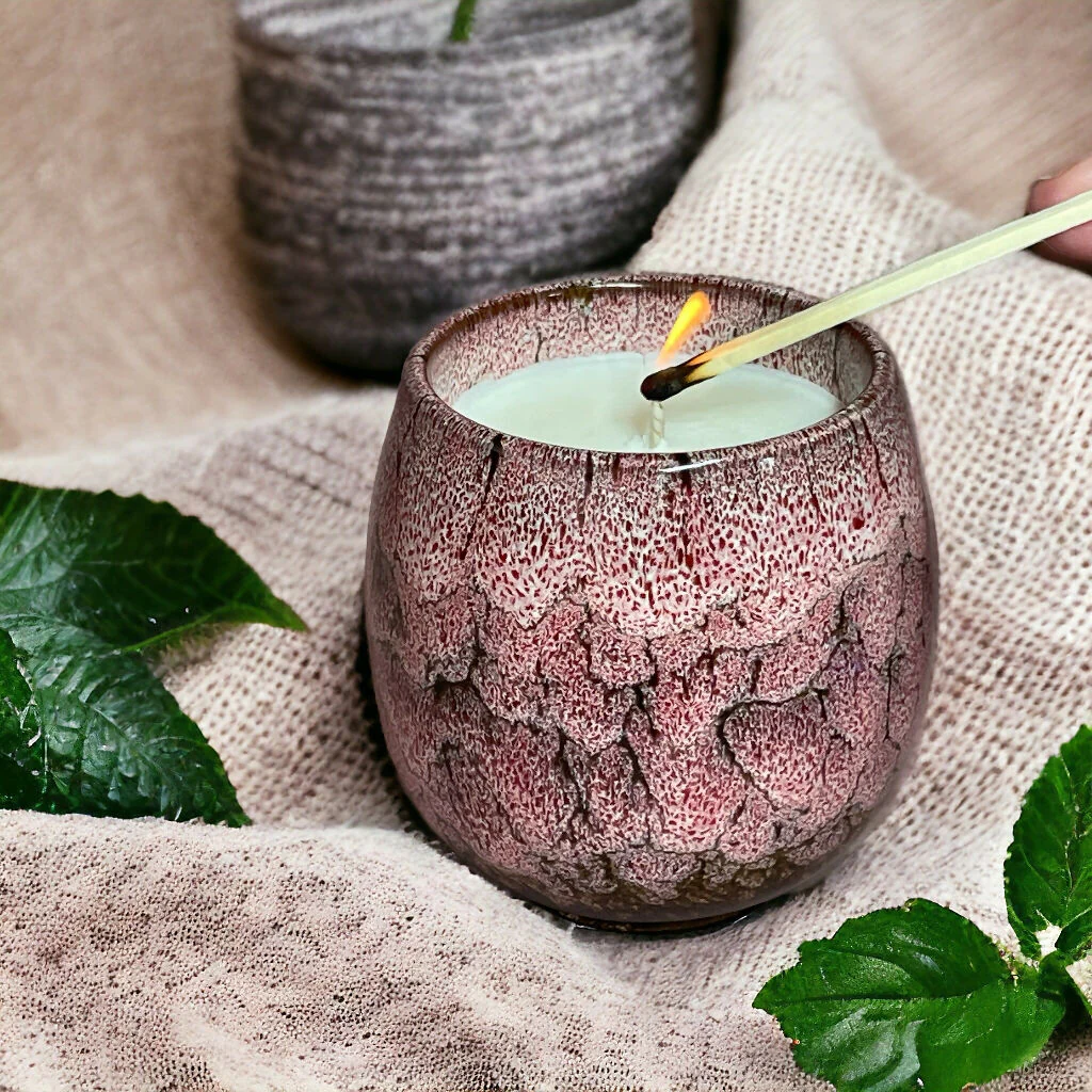 Relax & Renew Aromatherapy Coffee Cup Candle - Image 2