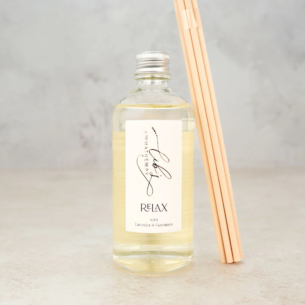 Relax Essential Oil Reed Diffuser - Image 3