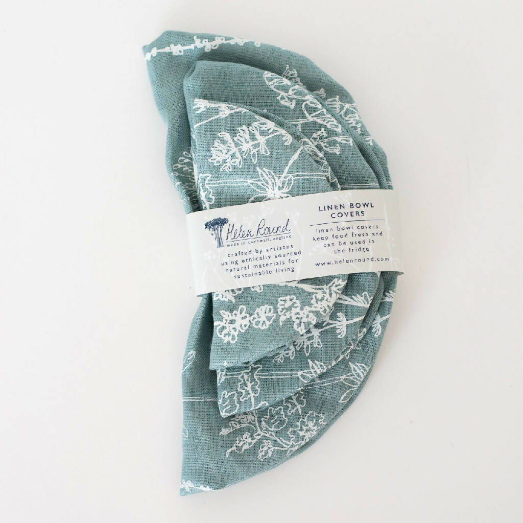 Reusable Linen Bowl Covers - Image 7