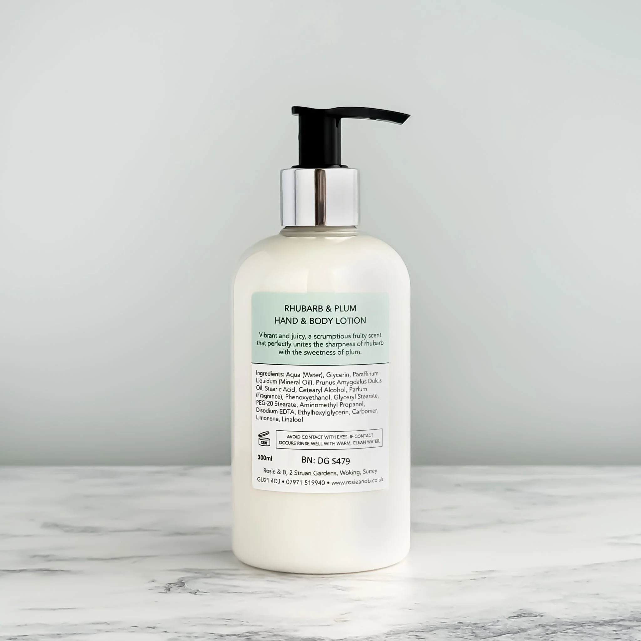 Rhubarb & Plum Hand & Body Lotion - Image 3