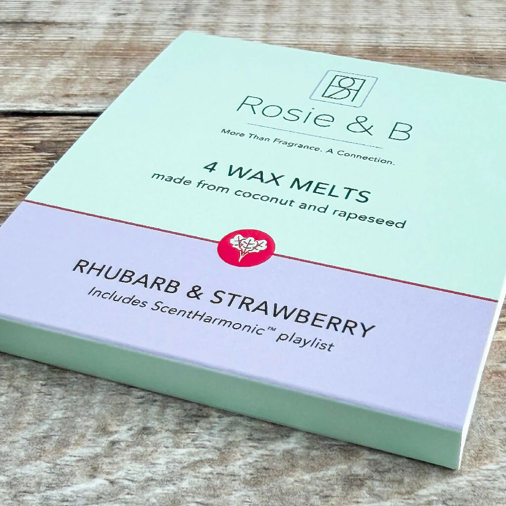 Rhubarb & Strawberry Wax Melts - Image 4