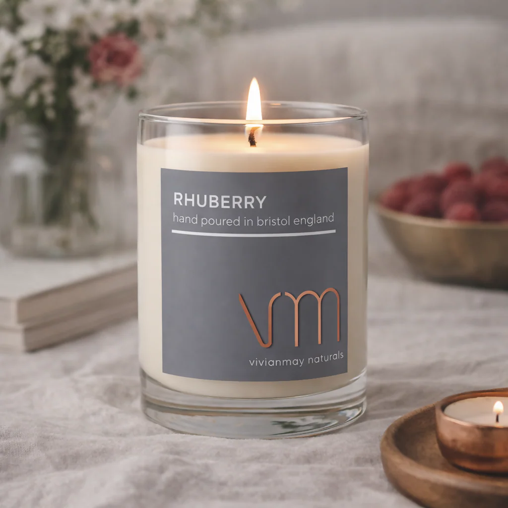 Rhuberry Soy Candle